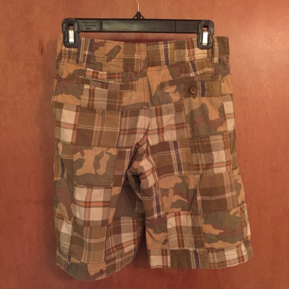 Urban Pipeline cargo shorts camo plaid size 12 - Picture 5 of 5